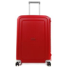 Valise 4 roues 69 cm S'Cure Samsonite 49307*1235 Crimson Red-Maroquinerie Quey Charlieu